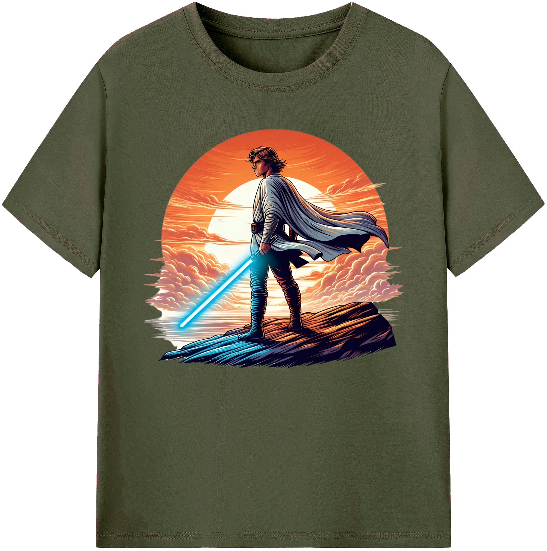 （画像用） スター・ウォーズ Star Wars 綿100％ メンズ半袖Tシャツ｜肌触りやわらか＆通気性